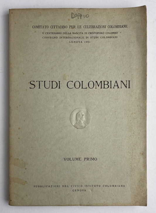 Studi Colombiani (Vol. 1 e 2) - copertina