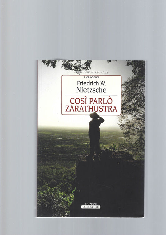COSì PARLO' ZARATHUSTRA - copertina