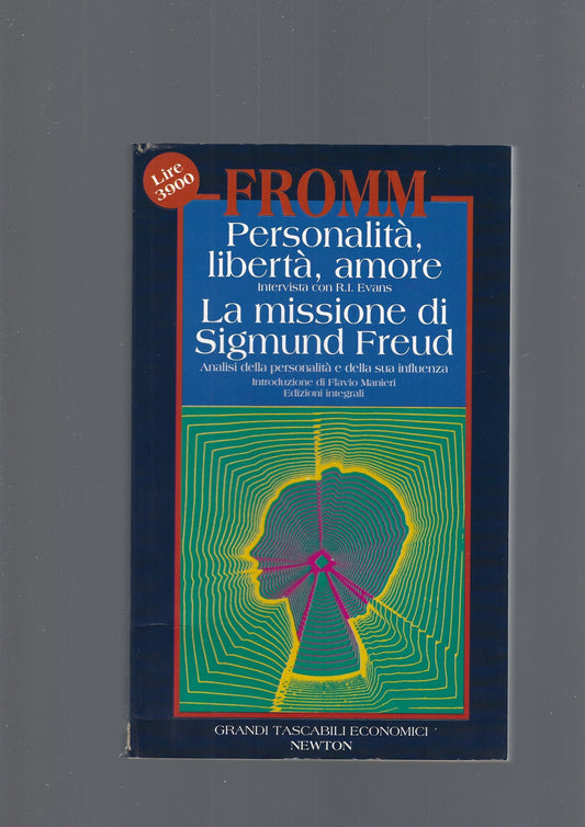 Personalità, libertà, amore-La missione di Sigmund Freud - copertina
