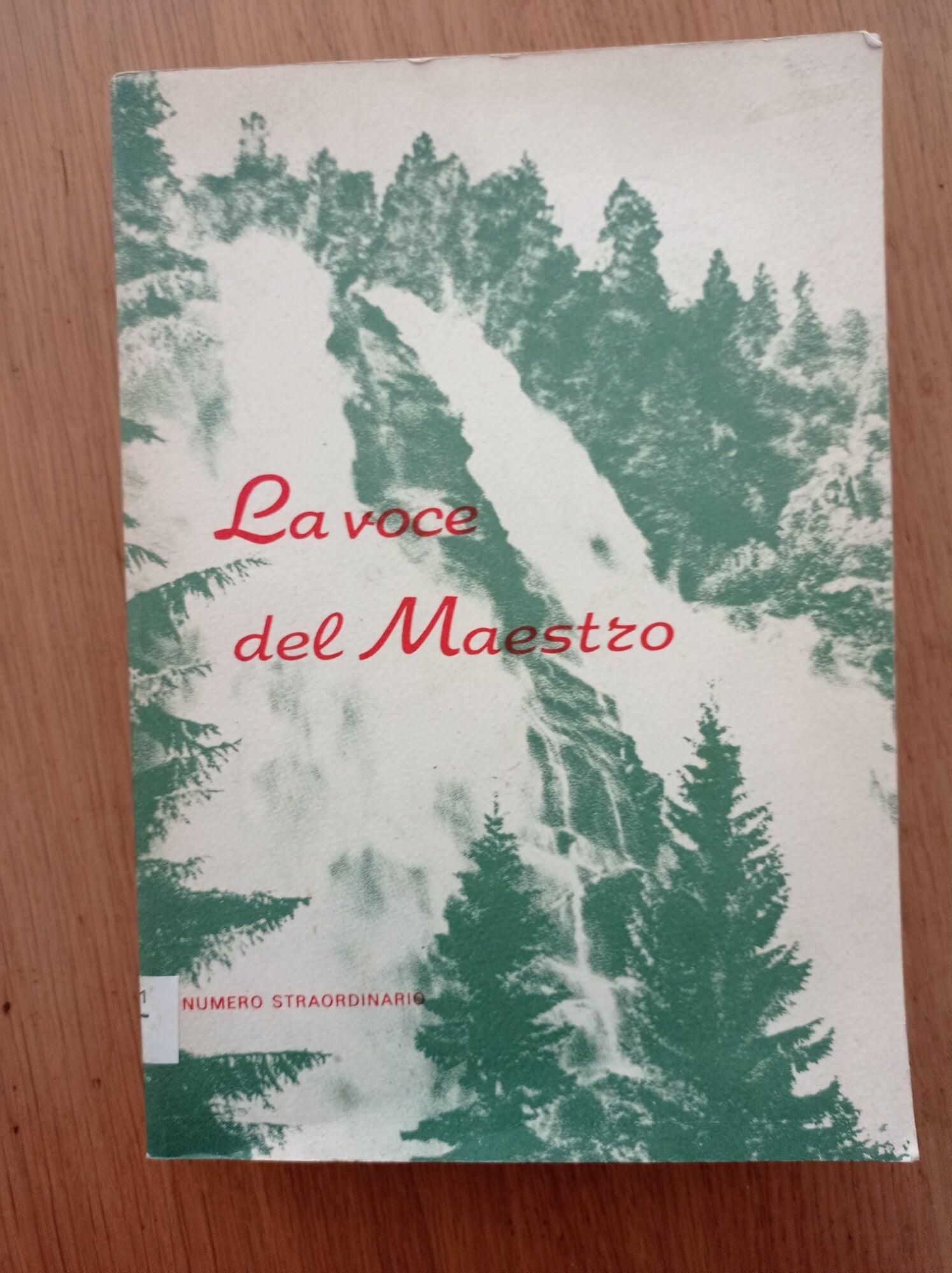 La voce del Maestro - Il Padre Fondatore nell'ultima tappa del suo cammino terreno - copertina