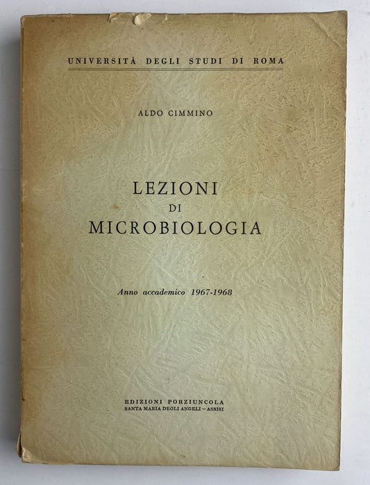 Lezioni di microbiologia. Anno accademico 1967-1968 - copertina
