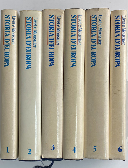 Storia d'Europa (Vol. 1-6) - copertina