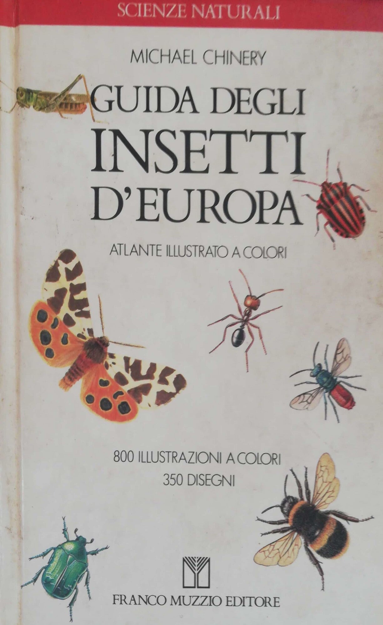 Guida degli insetti d'Europa - copertina