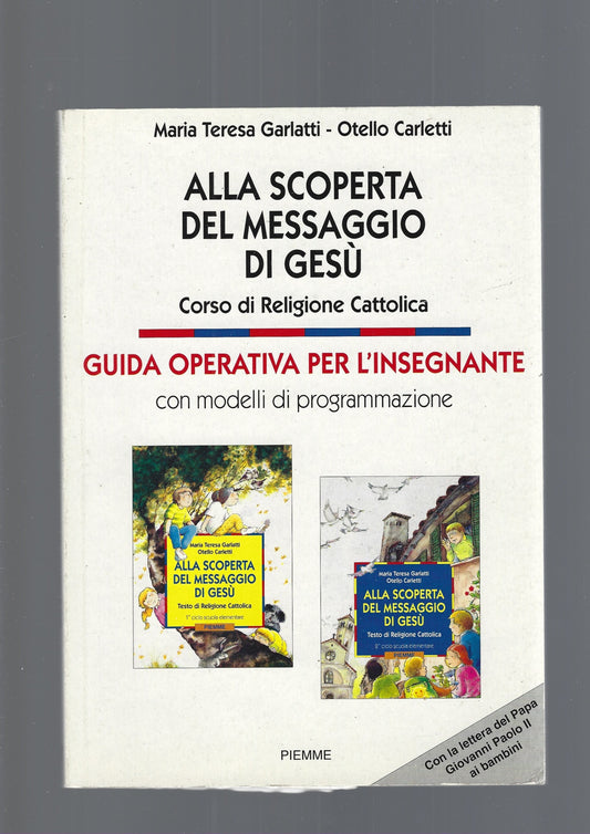ALLA SCOPERTA DEL MESSAGGIO DI GESU' - copertina