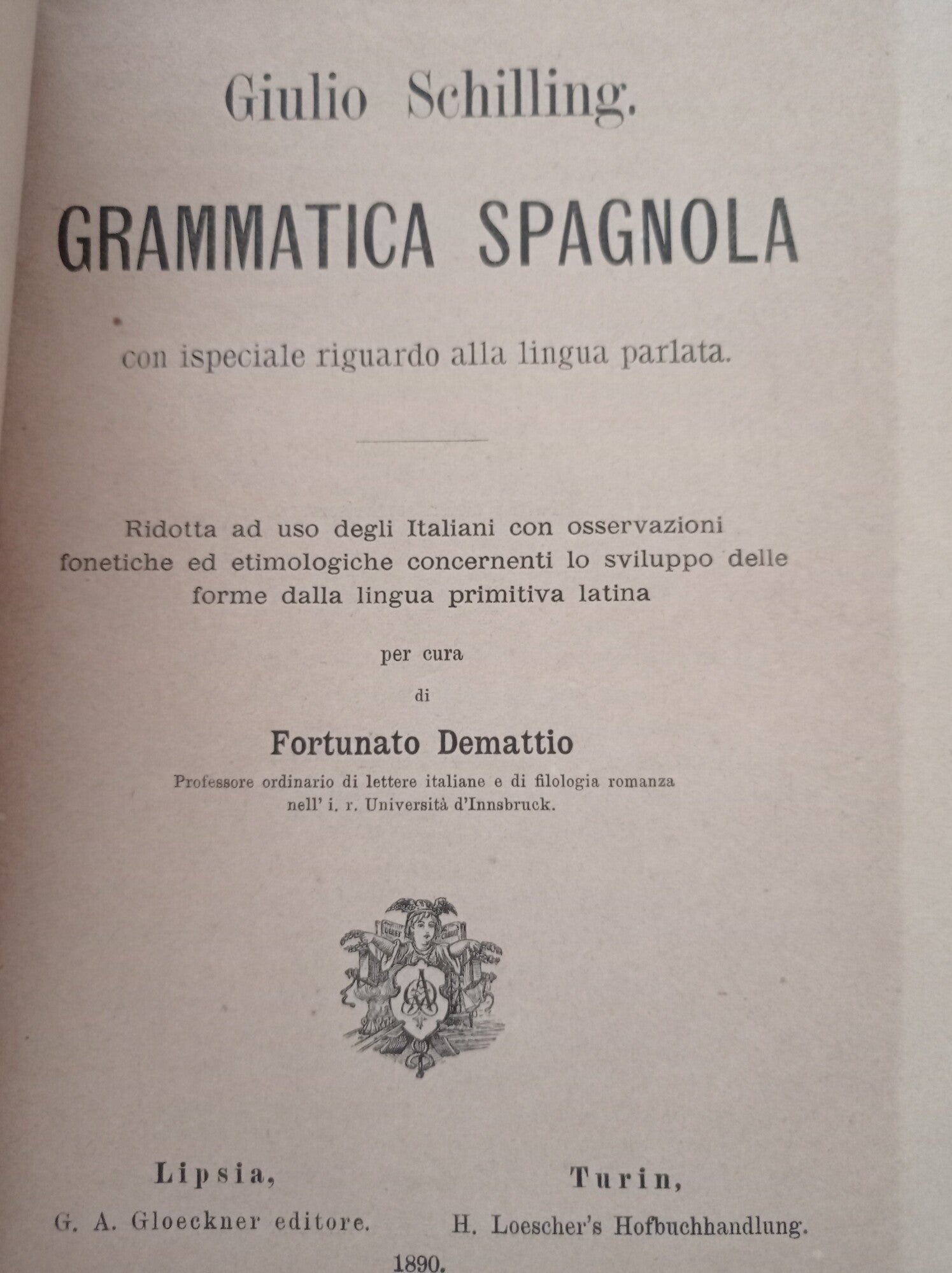 GRAMMATICA SPAGNOLA - copertina