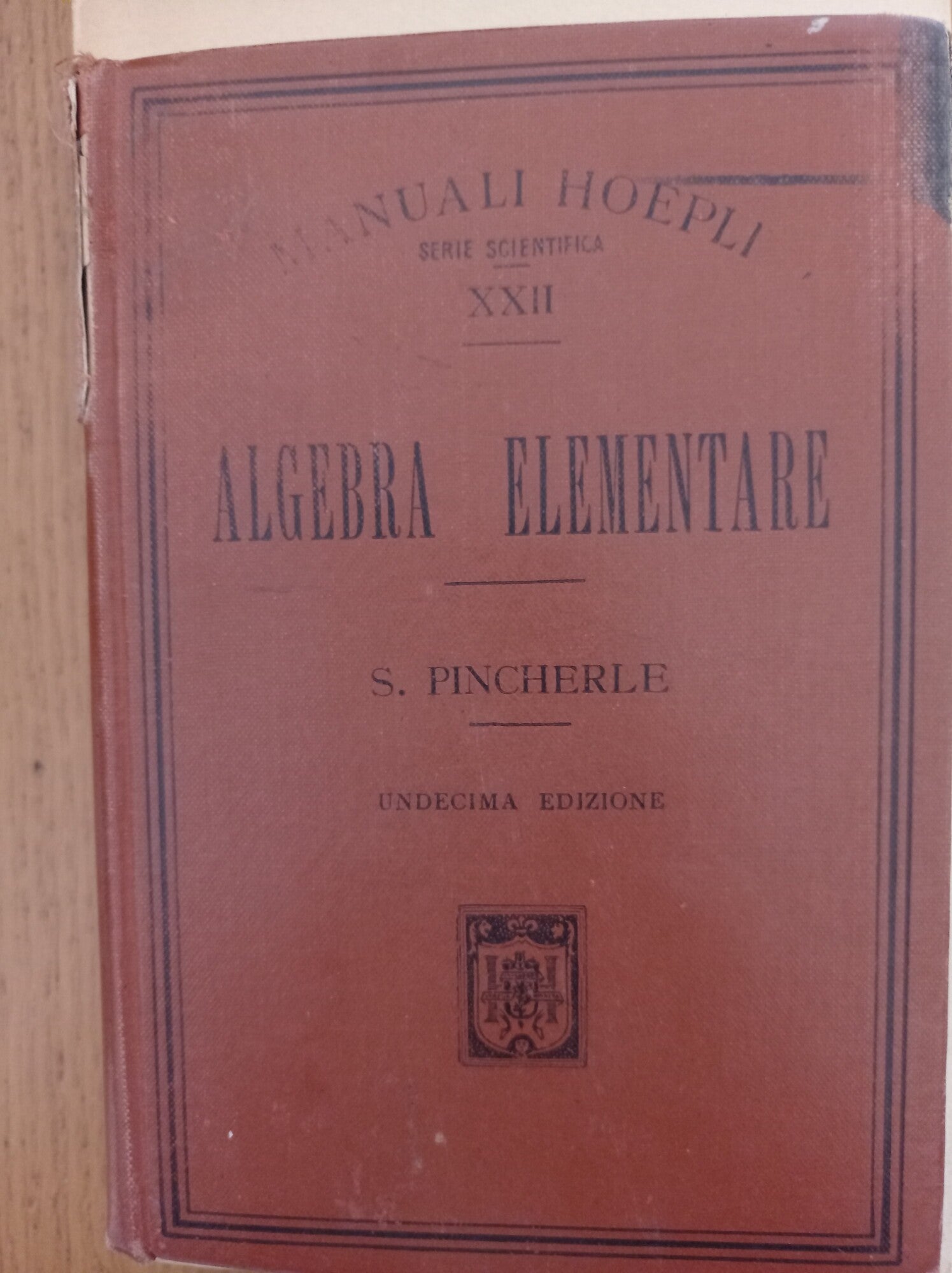 Algebra Elementare - copertina