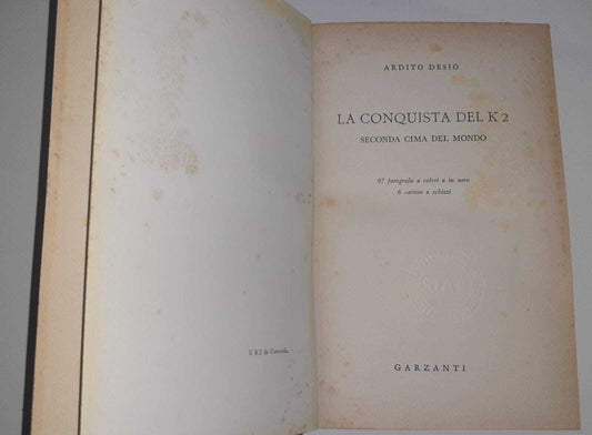 La conquista del K2. Seconda cima del mondo - copertina