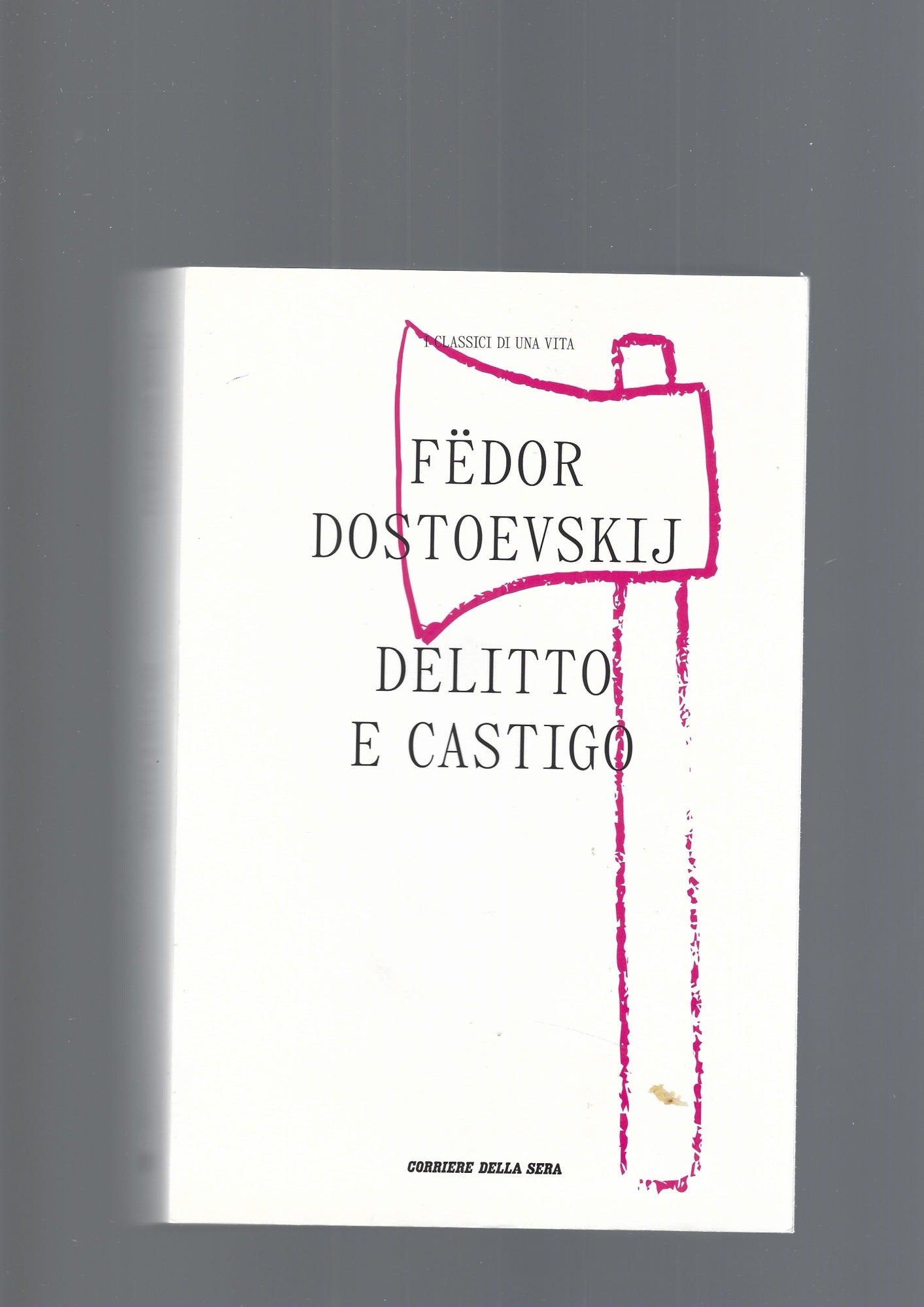 DELITTO E CASTIGO - copertina