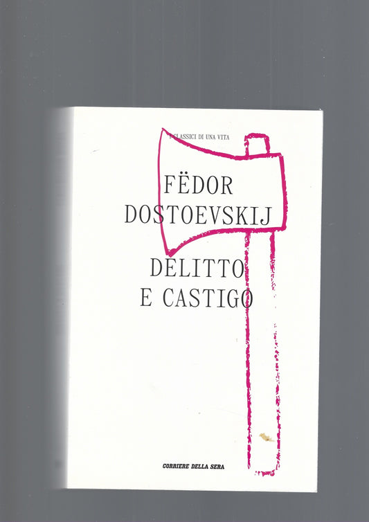 DELITTO E CASTIGO - copertina