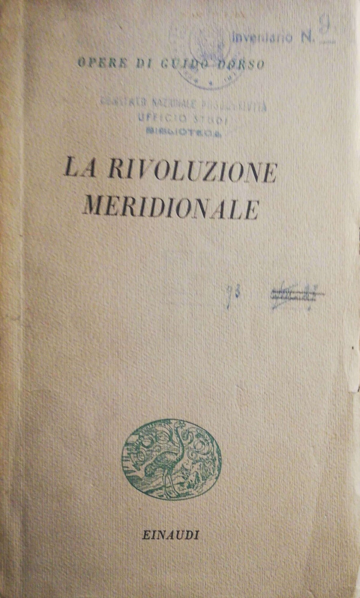 La rivoluzione meridionale - copertina