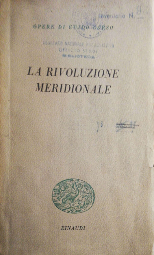 La rivoluzione meridionale - copertina