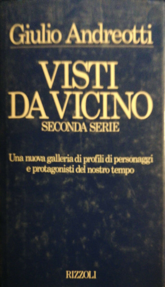 Visti da vicino, seconda serie - copertina