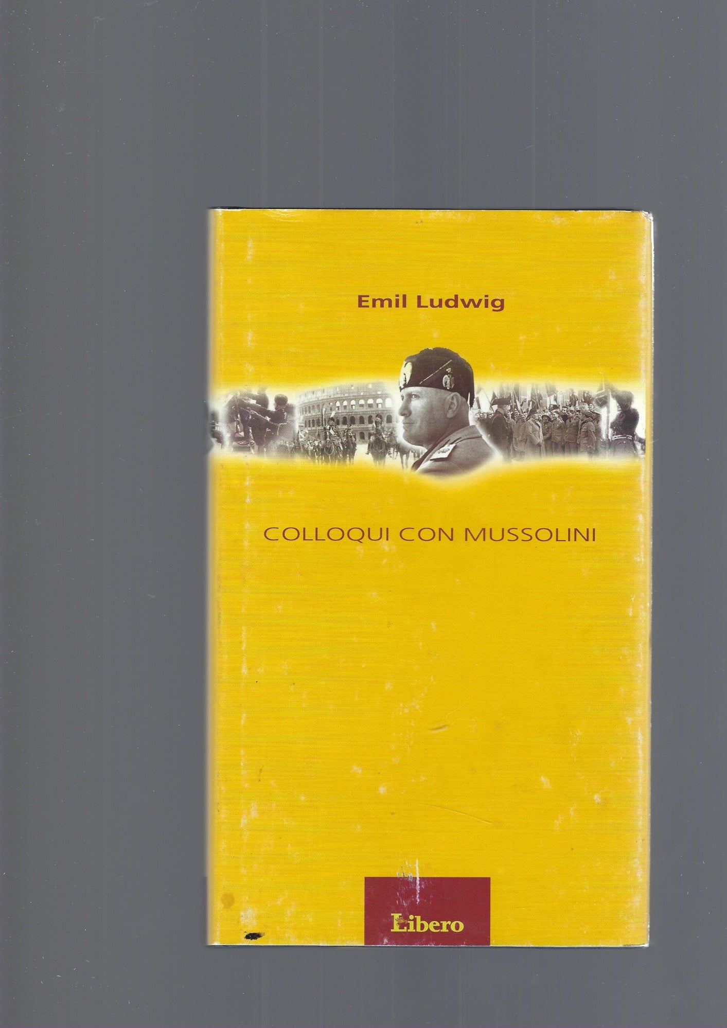 COLLOQUI CON MUSSOLINI - copertina