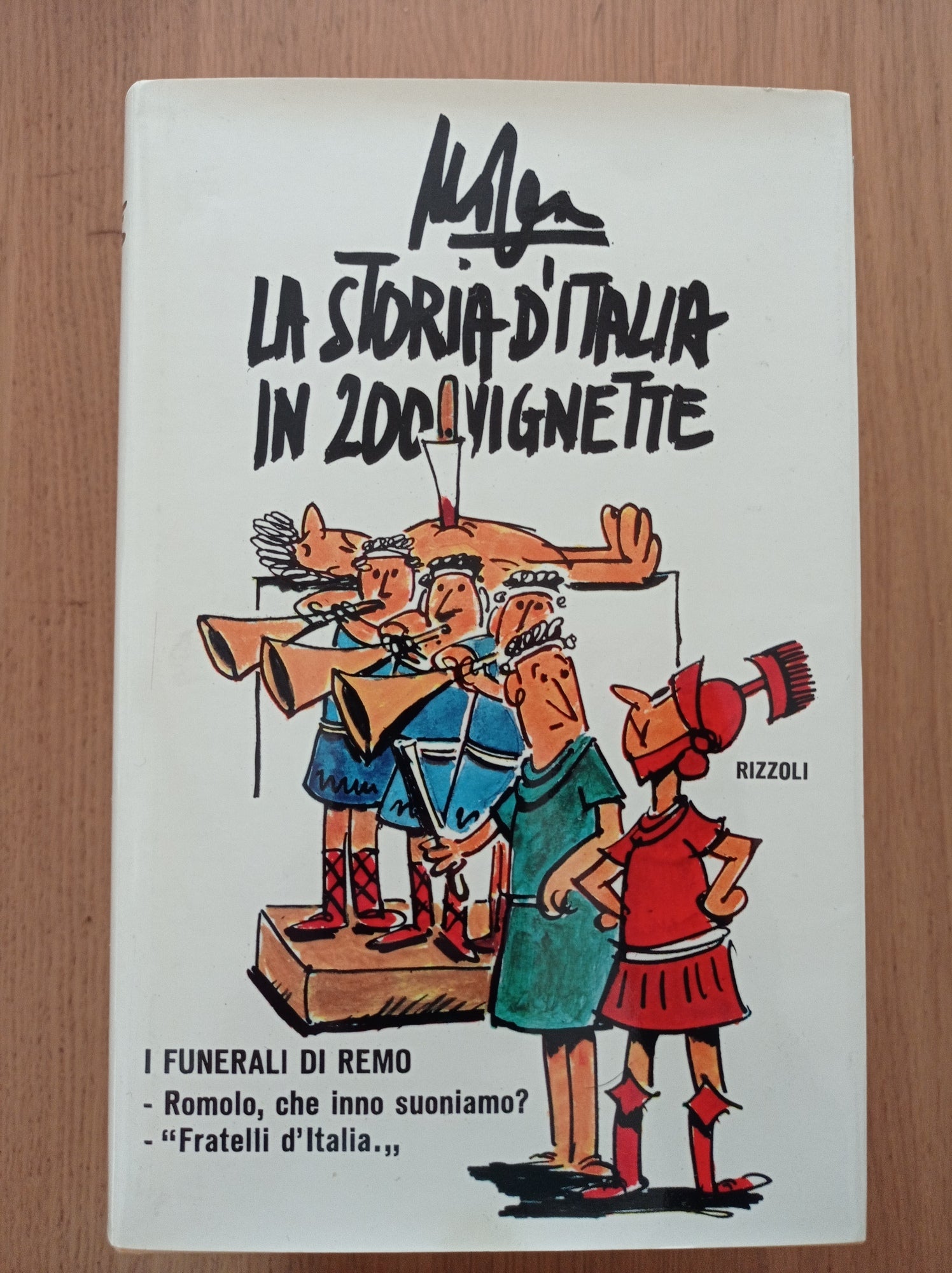 La storia d'Italia in 200 vignette - copertina