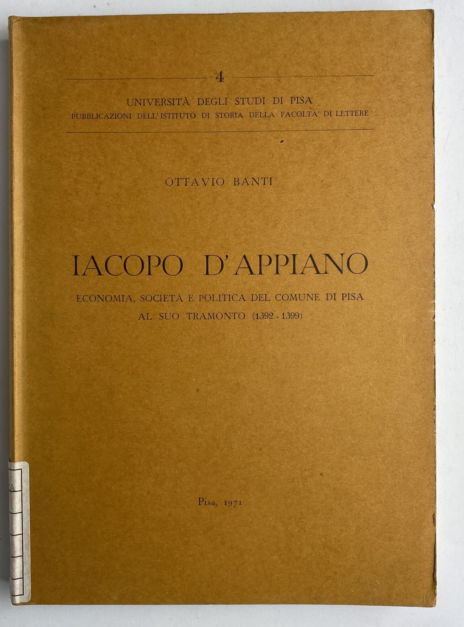 Iacopo D'Appiano - copertina