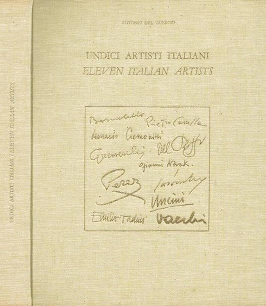 Undici artisti italiani. Eleven italian artists - copertina