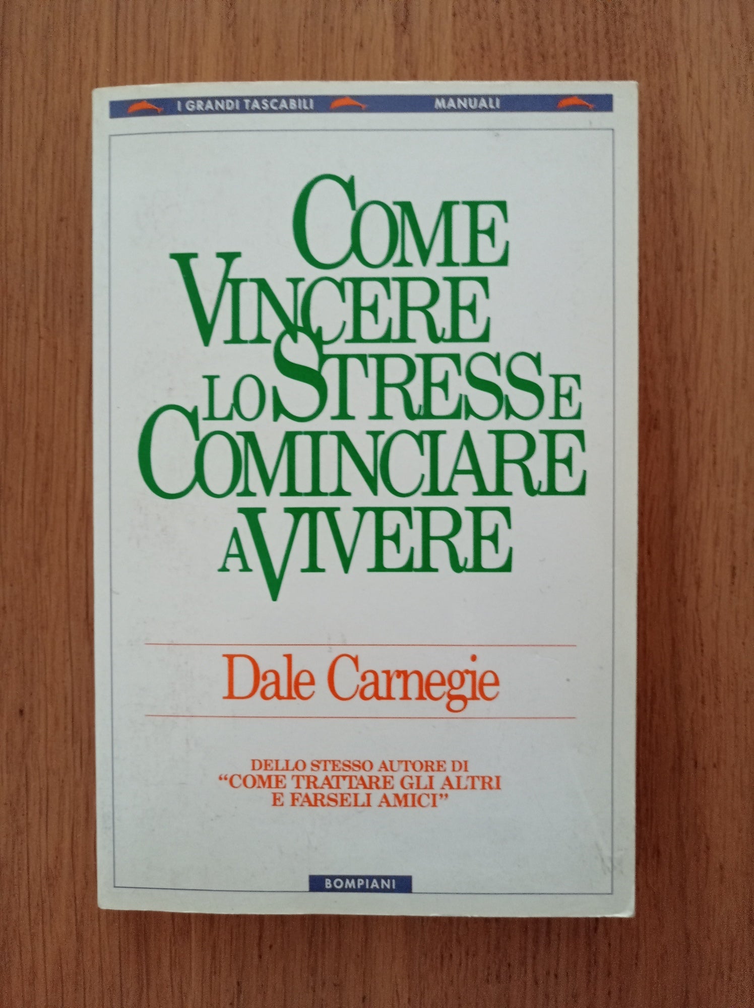Come vincere lo stress e cominciare a vivere - copertina