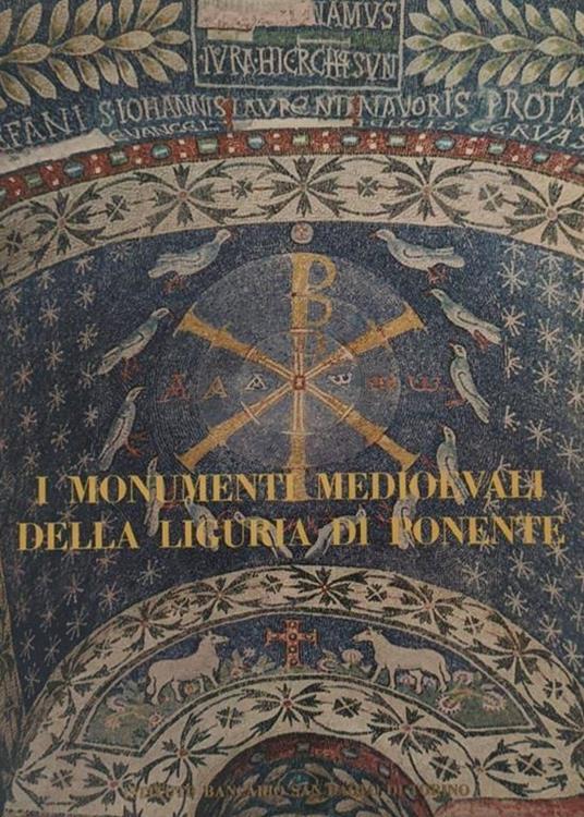 I monumenti medievali della Liguria di Ponente - copertina