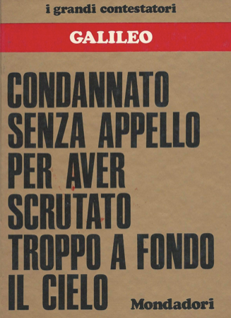 Galileo ( I grandi contestatori - 7) - copertina