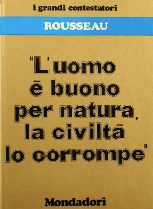 Rousseau ( I grandi contestatori - 9) - copertina