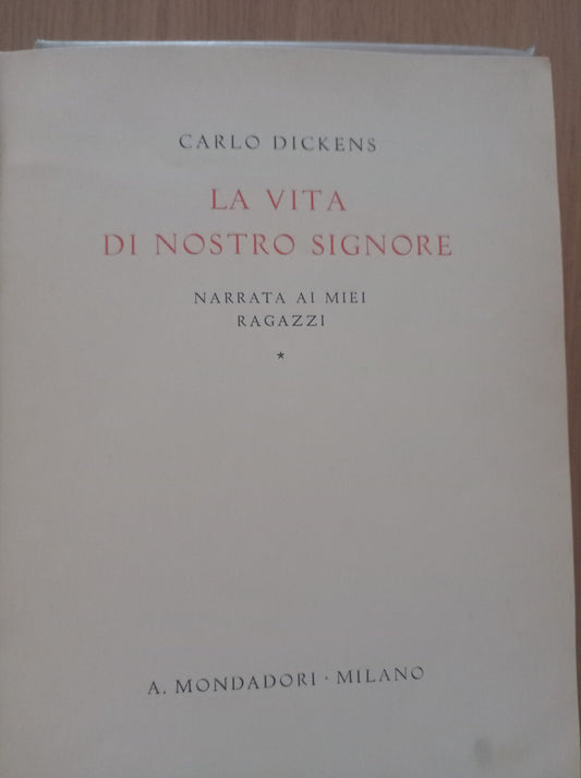 La vita di nostro signore - copertina