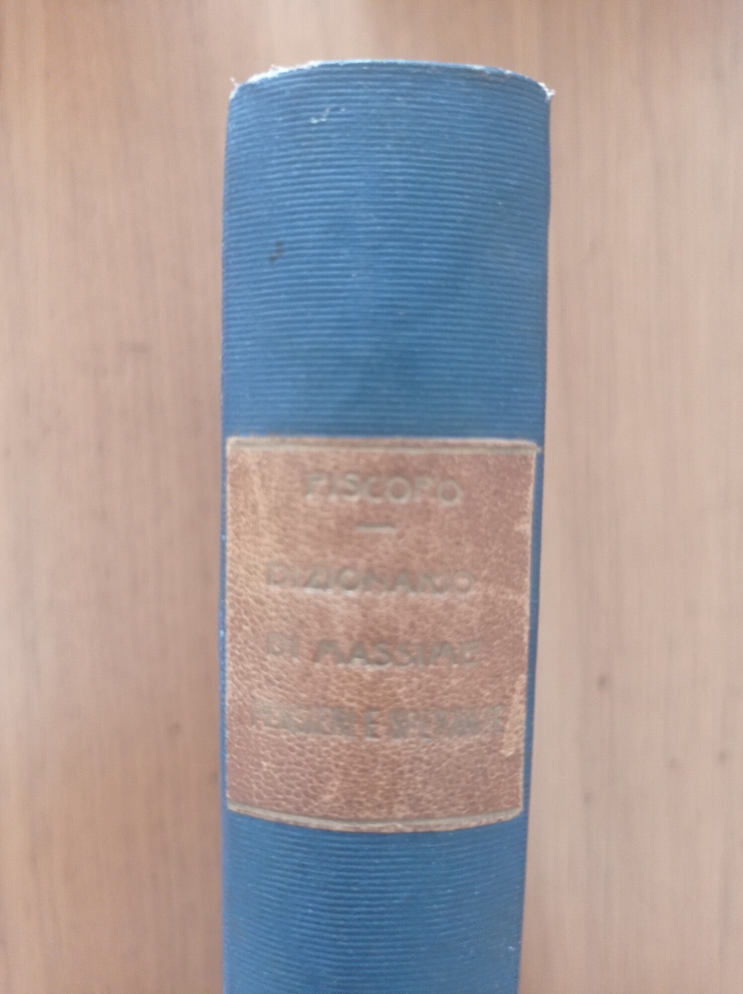 Dizionario di Massime, Pensieri e Sentenze - copertina