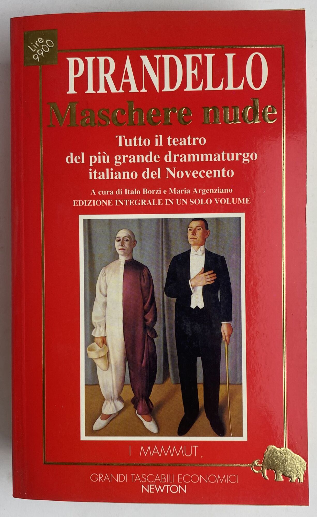 Maschere nude - copertina