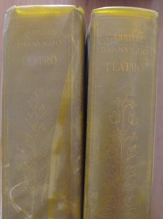 Tutto il "Teatro" TRAGEDIE SOGNI E MISTERI (in due volumi) - copertina