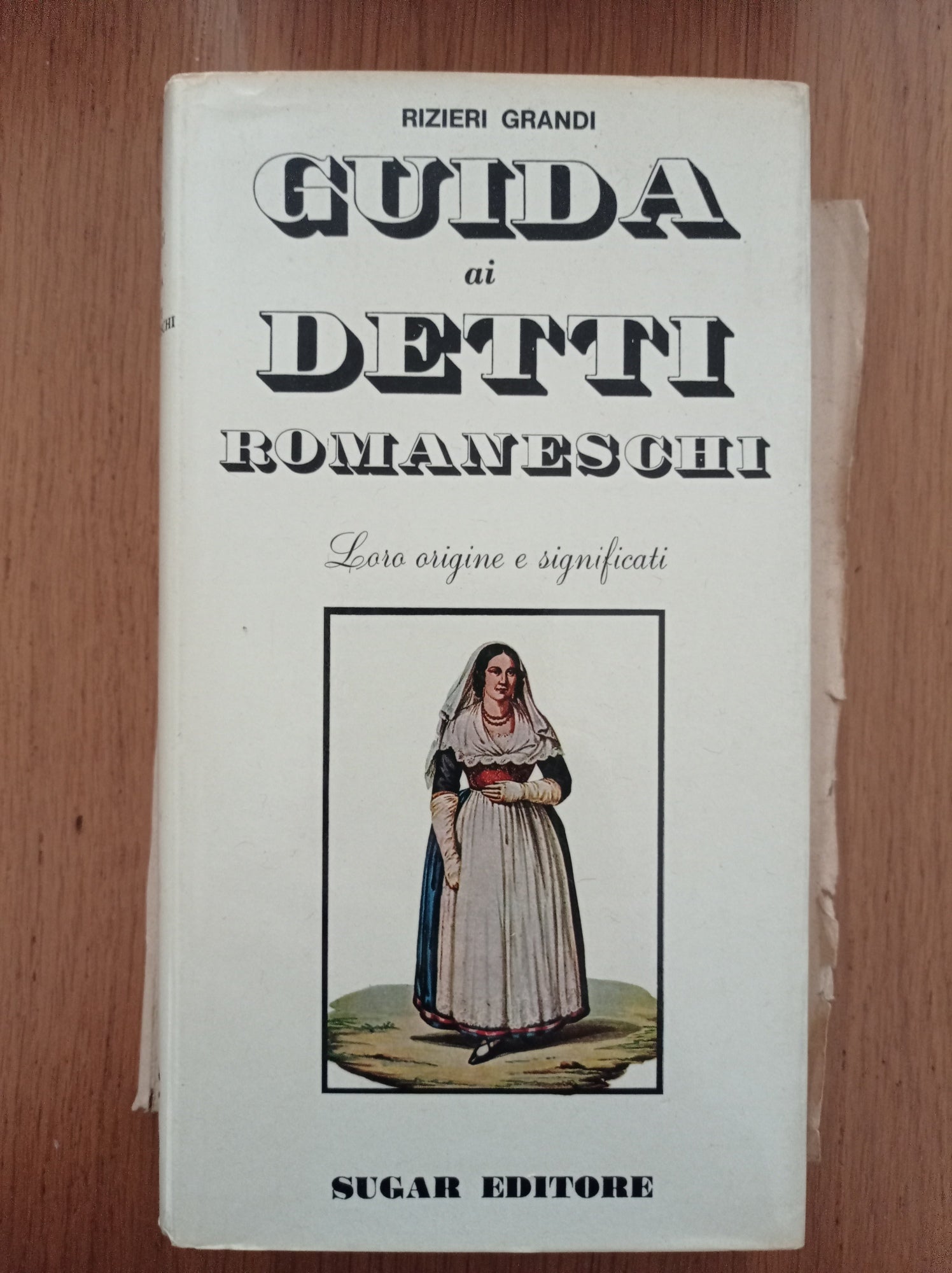 Guida ai detti romaneschi - copertina