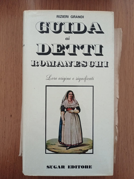 Guida ai detti romaneschi - copertina