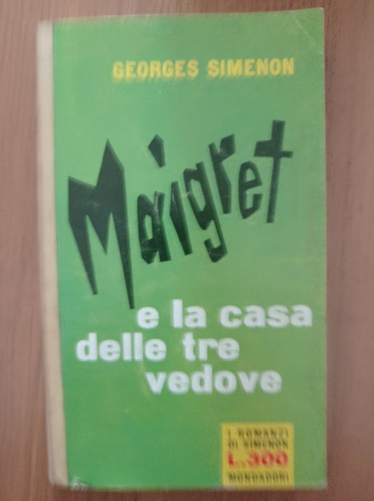 Maigret e la casa delle tre vedove - copertina