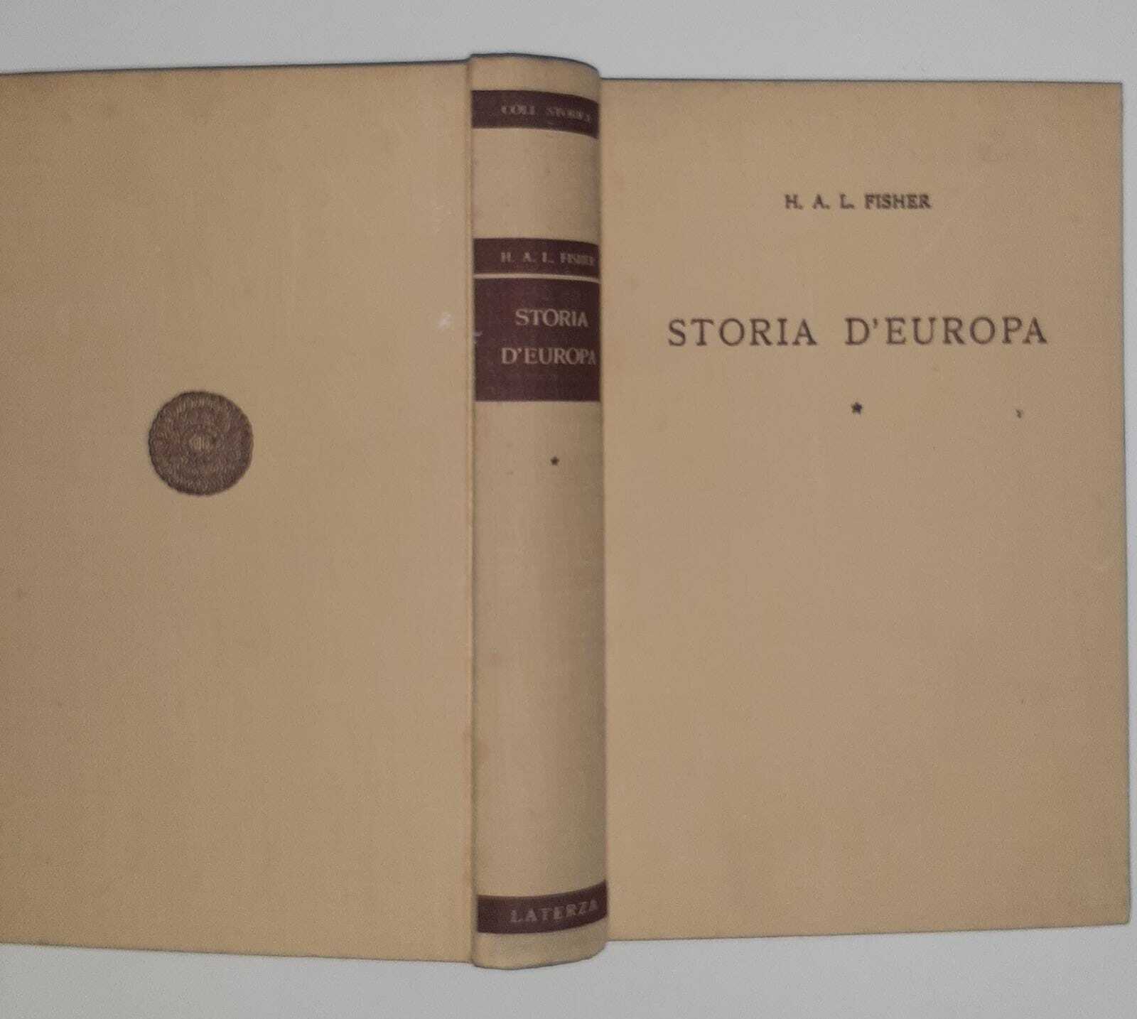 Storia d'Europa. Volume I. Storia antica e medievale - copertina