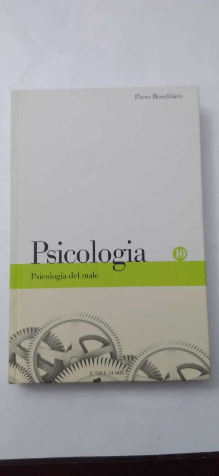 Psicologia: Psicologia del male - copertina