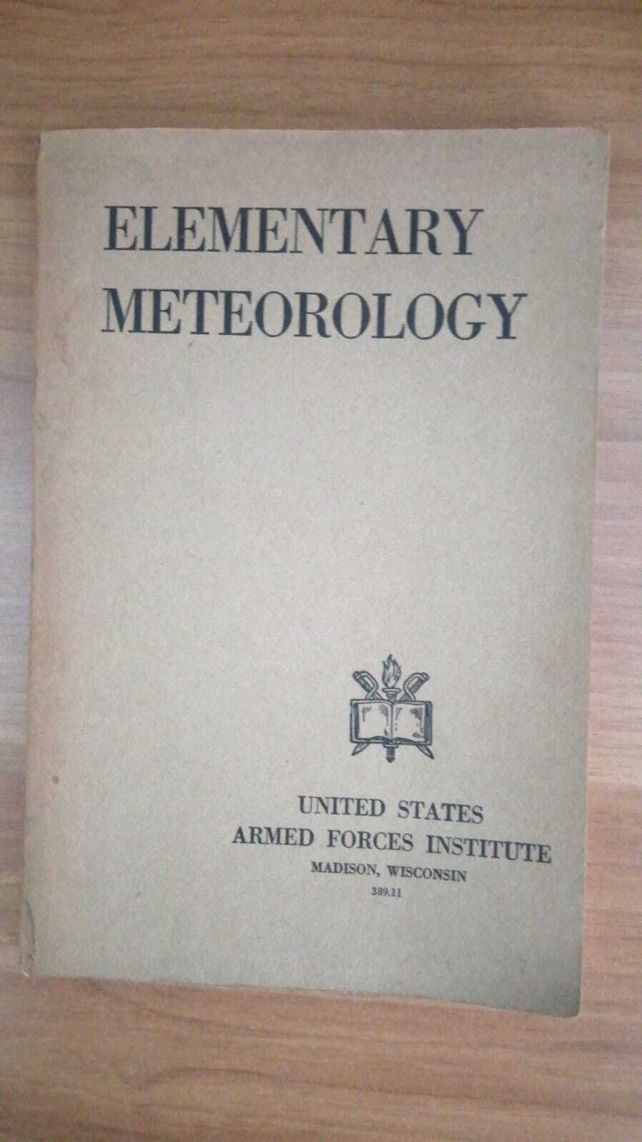 Elementary Meteorology - copertina