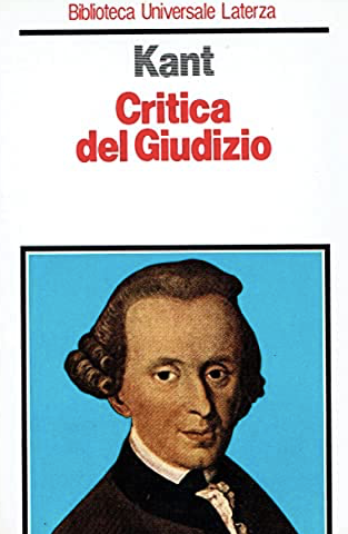 Critica del giudizio - copertina