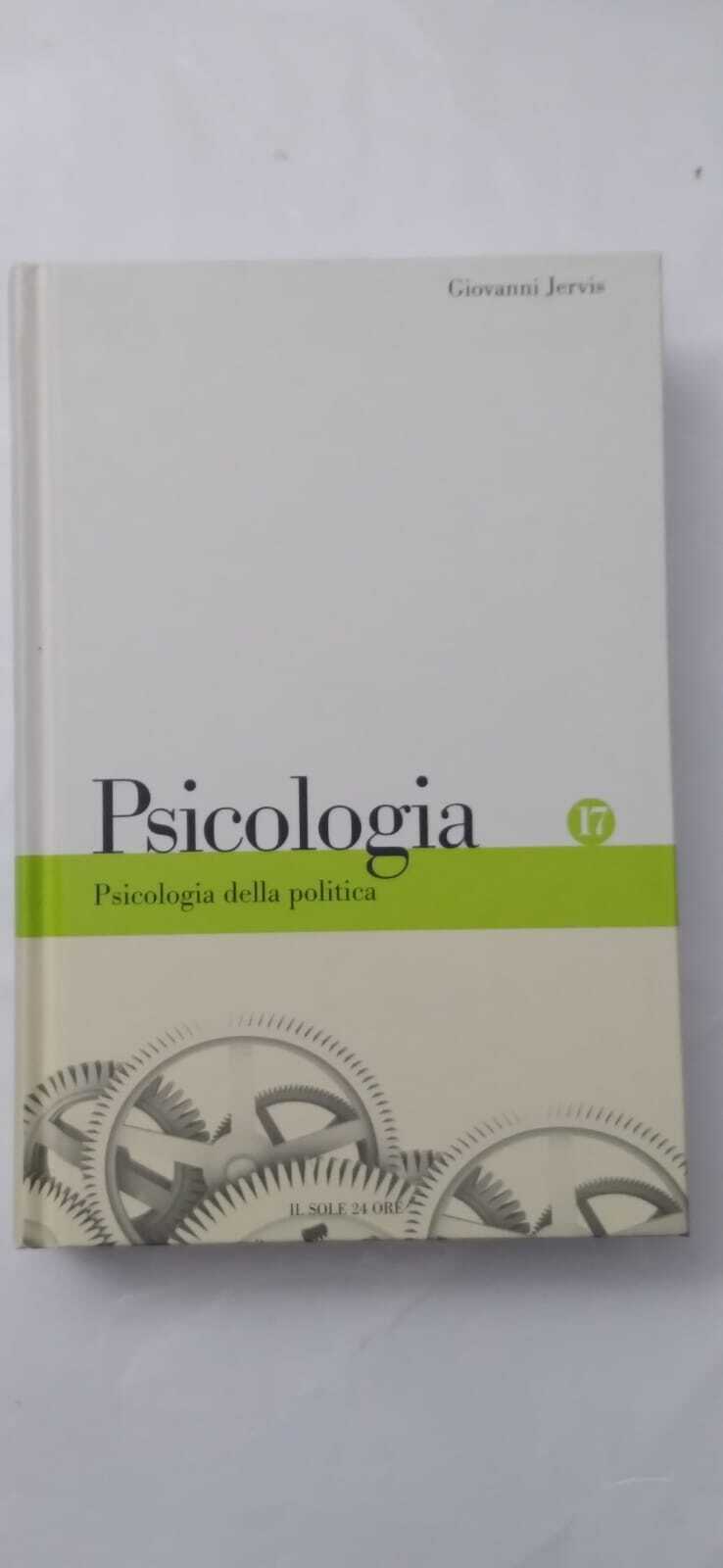 Psicologia: Psicologia della politica - copertina