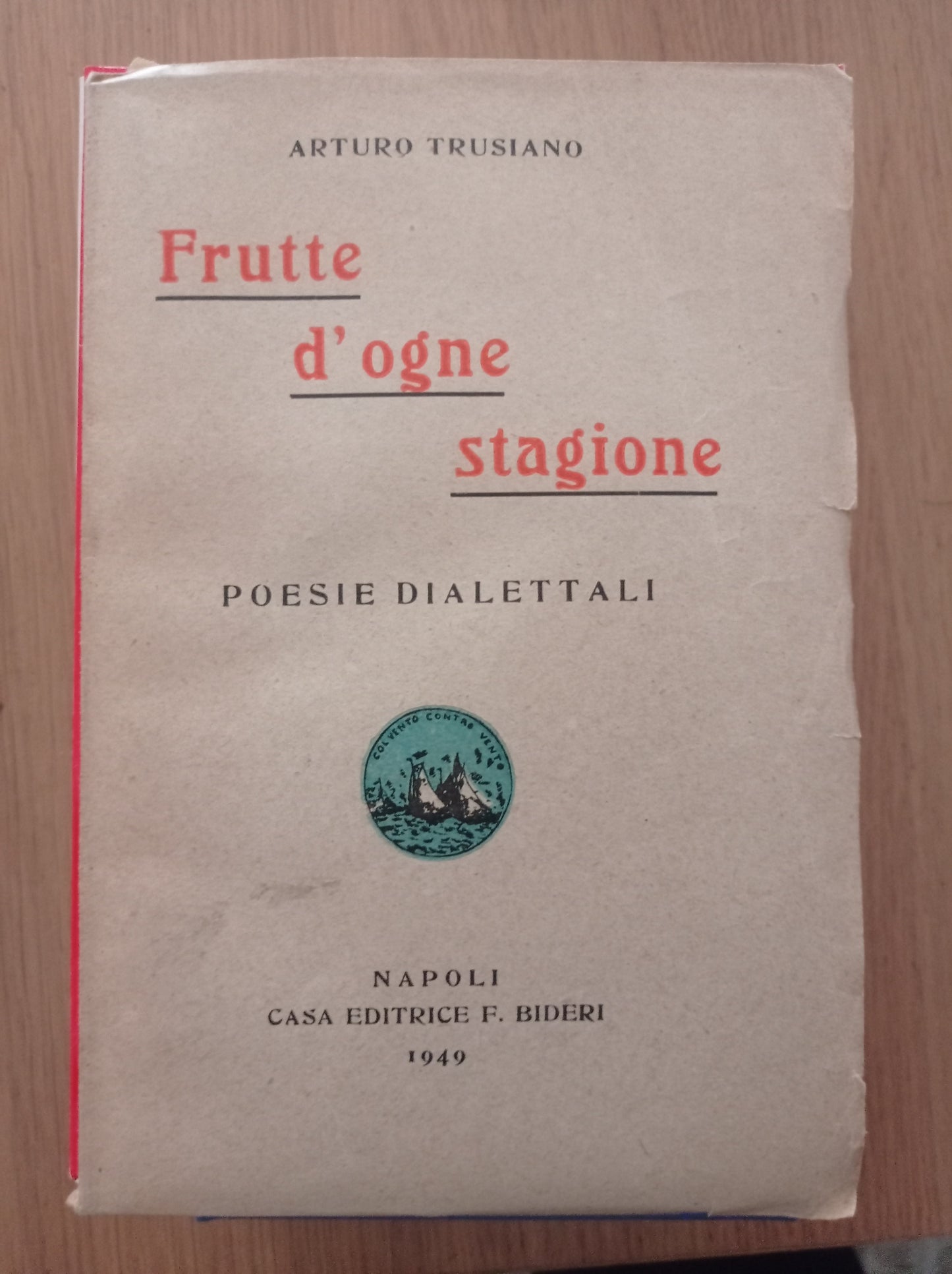 Frutte d'ogne stagione - copertina