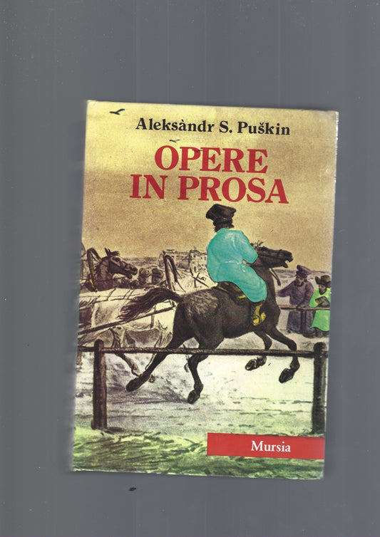 OPERE IN PROSA - copertina