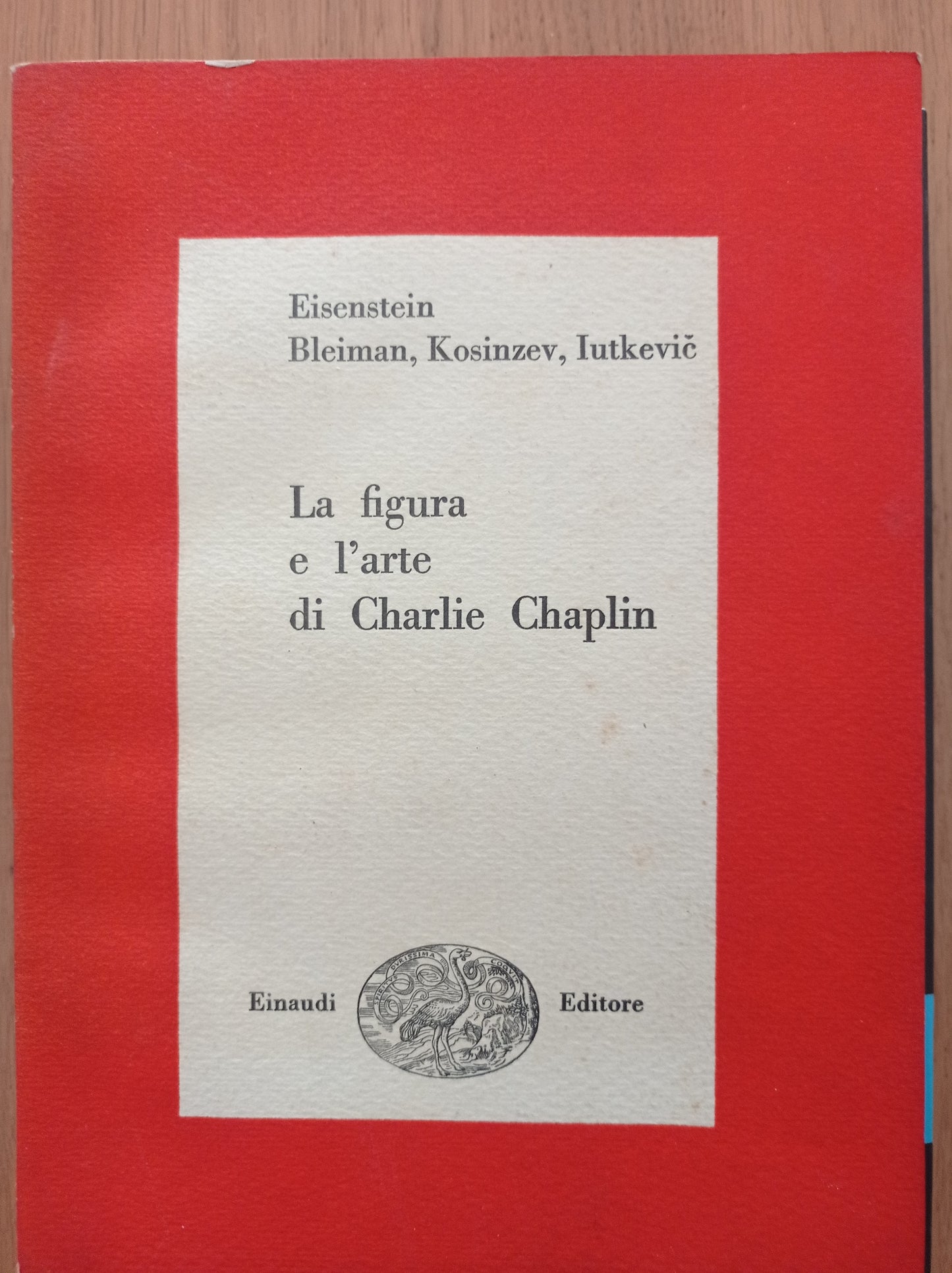 La figura e l'arte di Charlie Chaplin - copertina