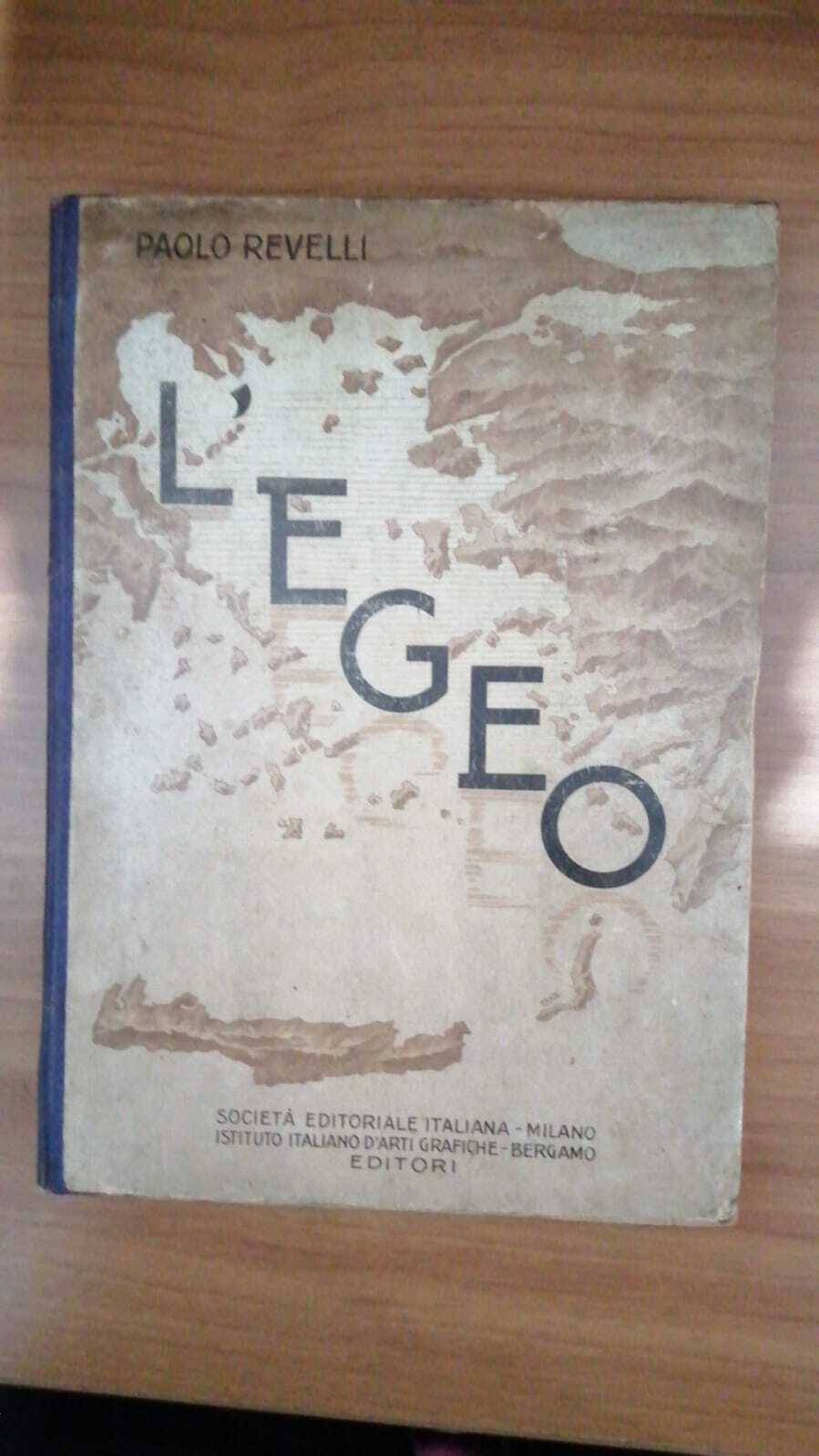 L' Egeo. Dall'età micenea ai tempi nostri - copertina