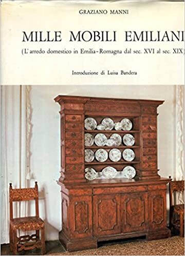 MILLE MOBILI EMILIANI (L'arredo domestico in Emilia-Romagna dal sec. XVI al sec. XIX) - copertina