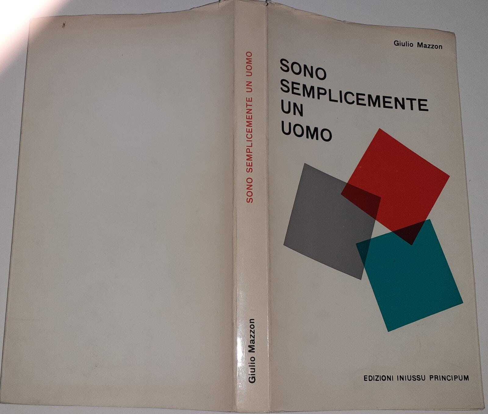 Sono semplicemente un uomo - copertina