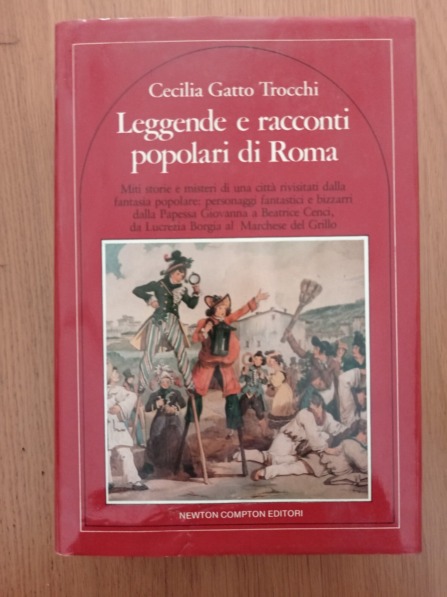 Leggende e racconti popolari di Roma - copertina