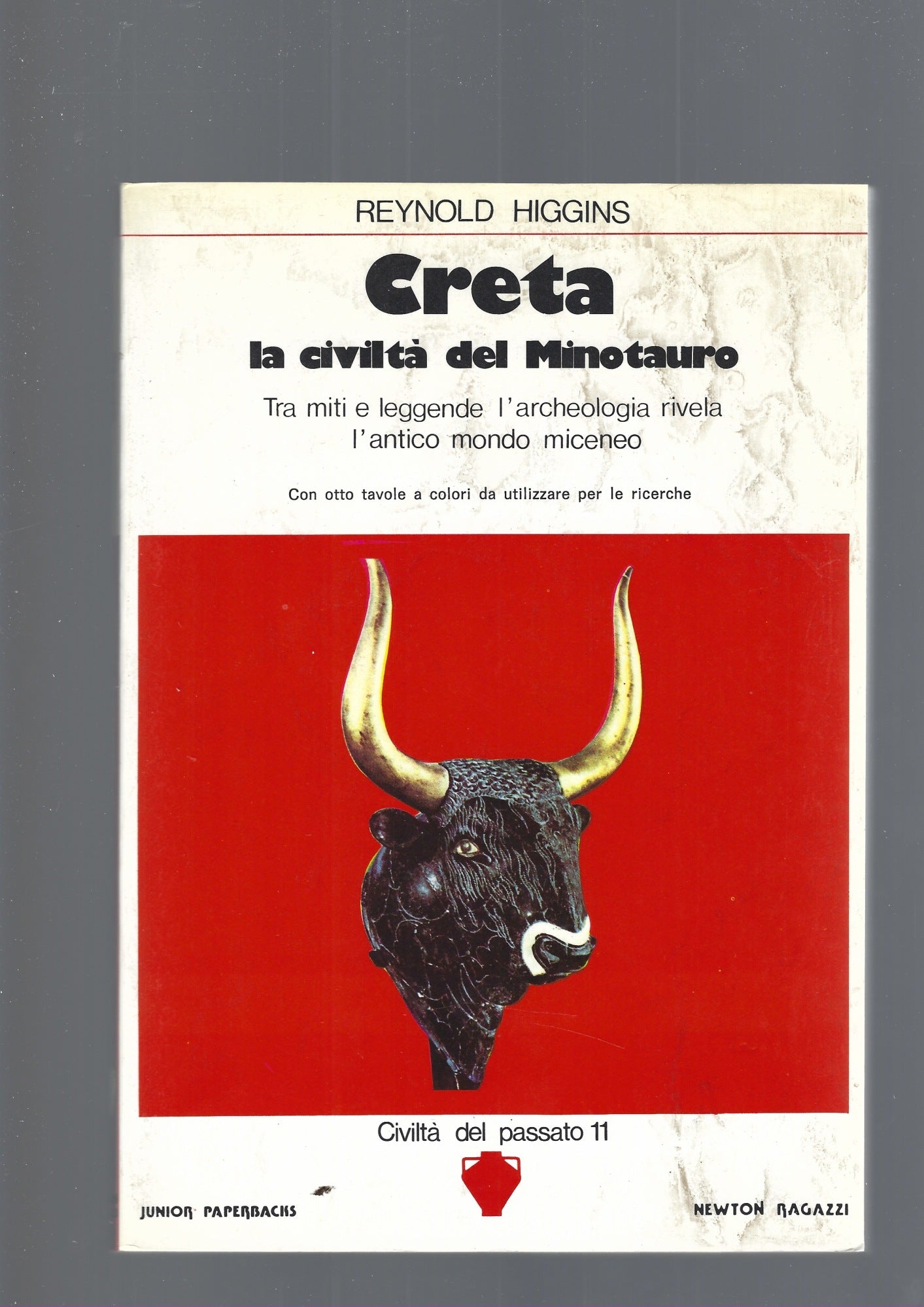 CRETA , LA CIVILTA' DEL MINOTAURO - copertina