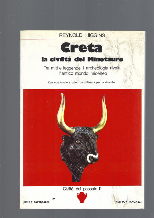 CRETA , LA CIVILTA' DEL MINOTAURO - copertina