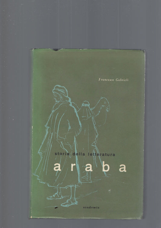 STORIA DELLA LETTERATURA ARABA - copertina