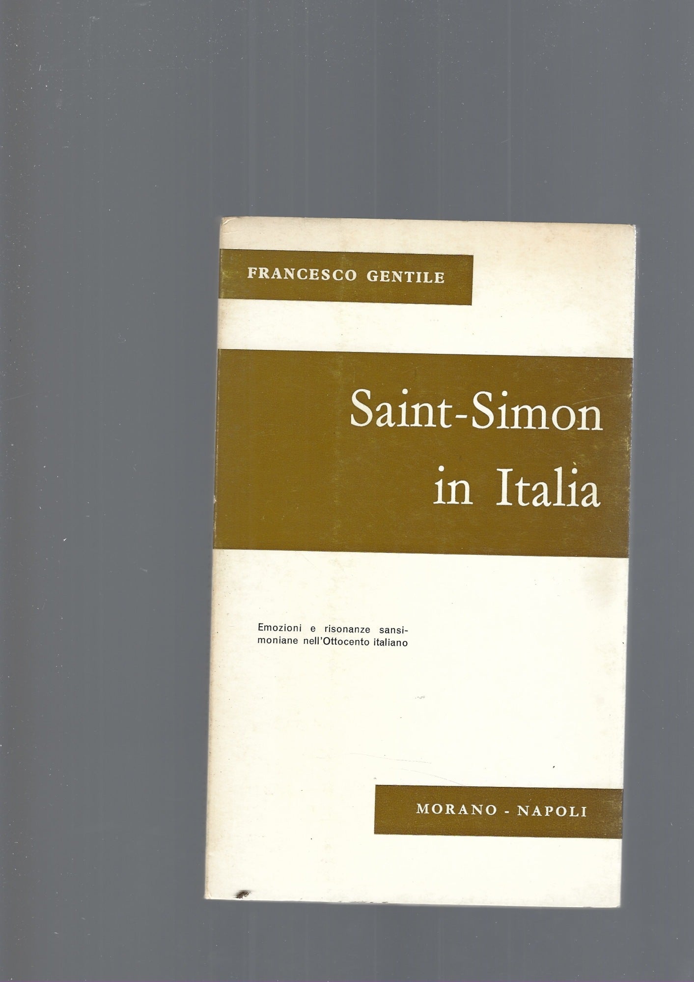 SAINT-SIMON IN ITALIA - copertina