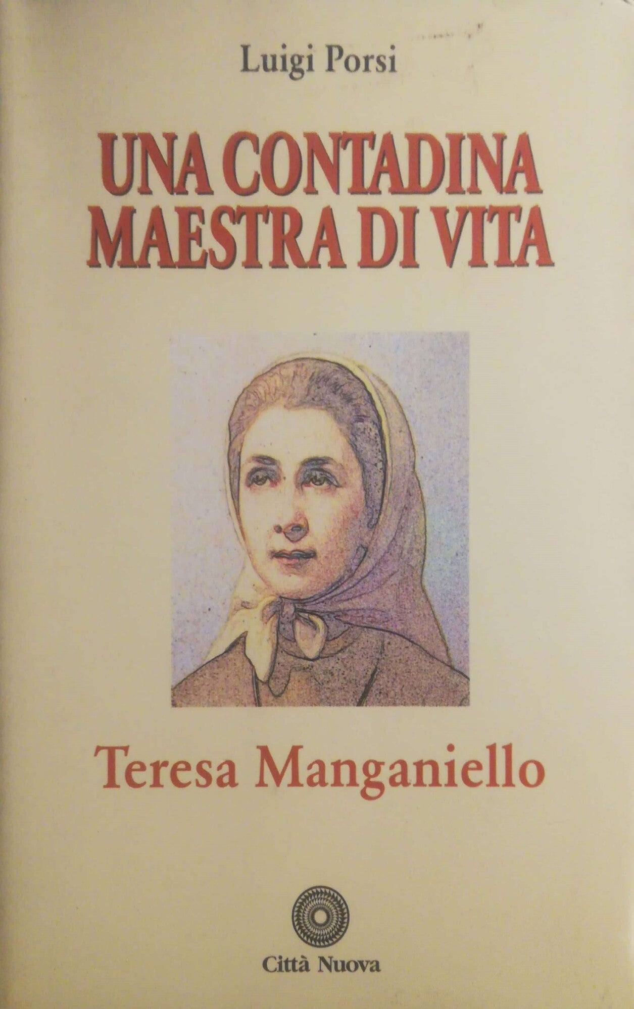Una contadina mastra di vita, Teresa Manganiello - copertina