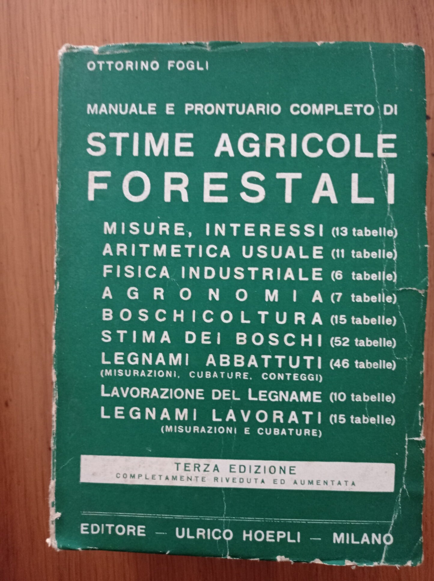 Stime agricole forestali - copertina
