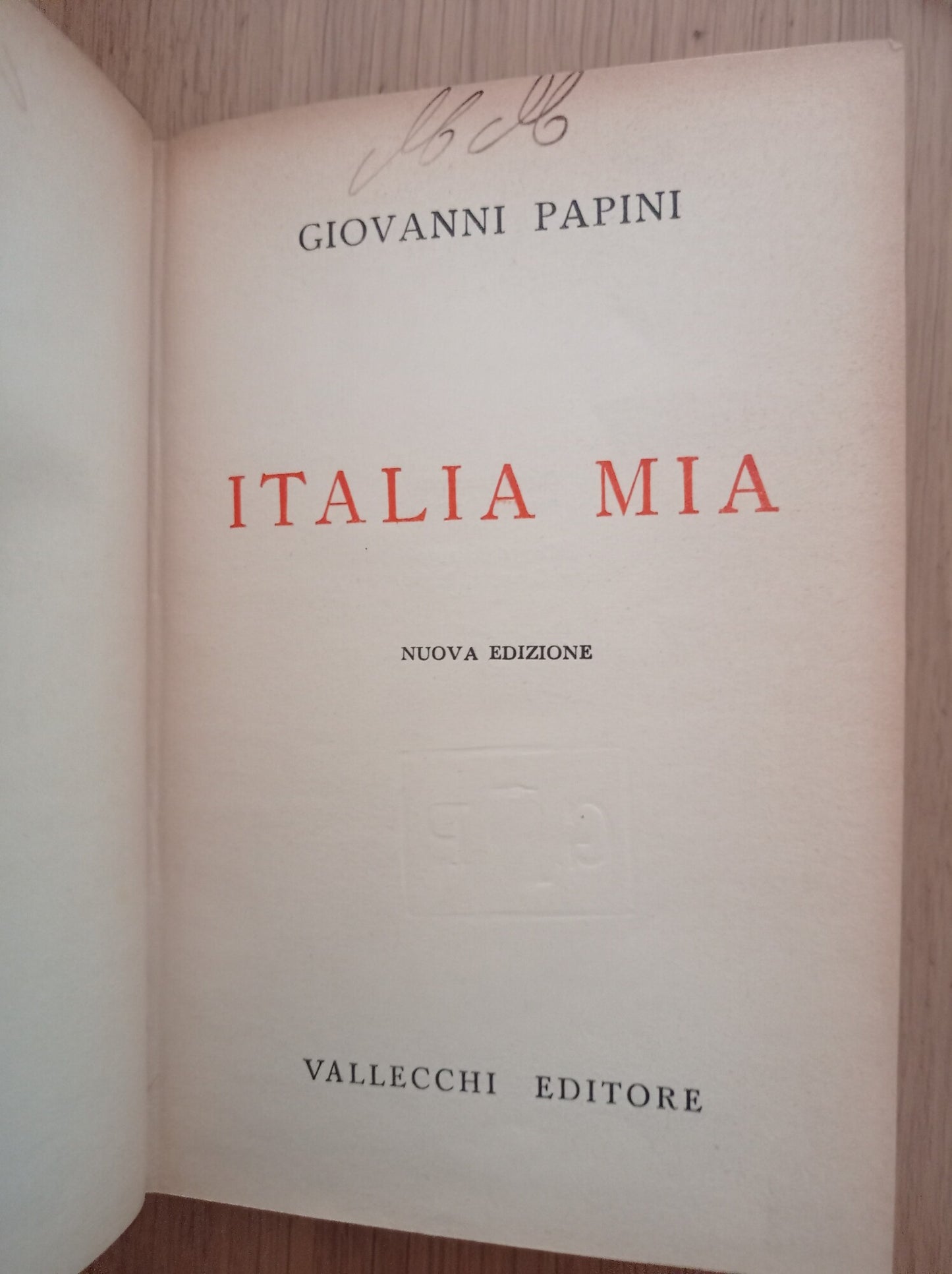 Italia mia - copertina